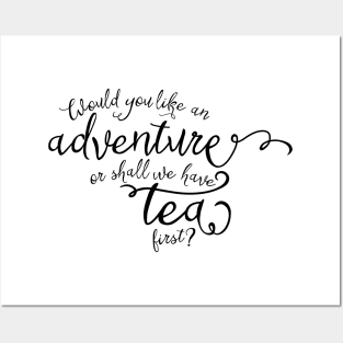 Adventure or tea? Posters and Art